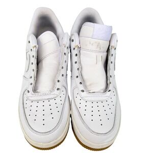 Nike Air Force 1 Low White Gum Sole Mens Sneakers DJ2739-100 Size 8.5